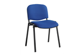 ISO Black Frame Stacking Chair
