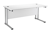 Start Rectangular Desks - Silver Legs