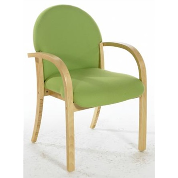 LENNOX Rounded Woodframe Armchair