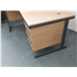 Used 1600 Beech Radial Desk 2 Drawer Fixed Pedestal CKU1659 1660