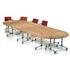 Executive Folding Meeting Tables - Rectangular & Semicircular