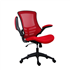 CK2R RED Mesh Operator Chair