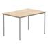 1200w x 800d General Purpose Rectangular Table - Oak