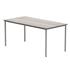 1600w x 800d General Purpose Rectangular Table - Grey Oak