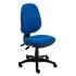 CK-X Operator Chair - No Arms - Blue Fabric
