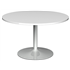 1200mm Diameter Circular Table With Trumpet Base - White