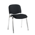 ISO Chair With Chrome Frame - Charcoal