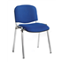 ISO Chair With Chrome Frame - Blue