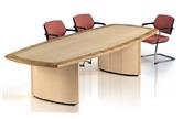 Bespoke Executive Barrel Shape Boardroom Tables