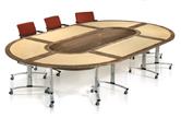 Bespoke Executive Folding Meeting Tables