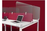 Covid Easy Clean Acrylic Desk Screens