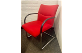 Red Cantilever Boardroom - Meeting or Visitors Chair