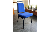 Comfortable, high back meeting room chairs.