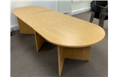 3m Sectional Boardroom Table With Arrow Head Legs