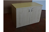 Second Hand Desk High Stationary Cupboard in Maple - CKU937
