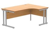 Primus 1600mm Radial Desks - Left & Right Hand