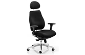 Chiro Plus Ultimate Chair - Black Fabric