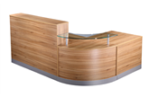 CK Reception Desk - American Black Walnut