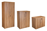 CK Executive Stationery Cupboards - American Black Walnut