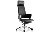 Enterprise Black Leather Chair