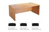 CK Executive Desk Range - Crown Cut Oak