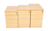 CK Wooden Pedestal Drawer Units