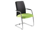 Venus High Back Cantilever Arm Chair - Two Tone