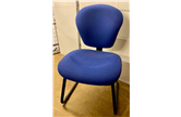 Blue Cantilever Meeting Chair