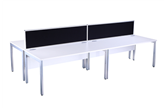 CK White Bench Style Desks