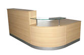 CK Reception Desk - Beech