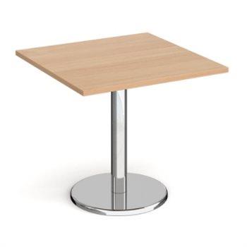 Pisa Square Cafe Table - Beech