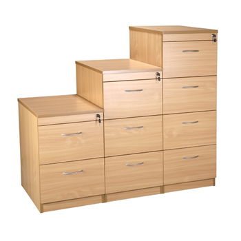 CK Wooden Filing Cabinets - Beech