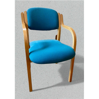 Used Atlantic Green Wood Frame With Arms