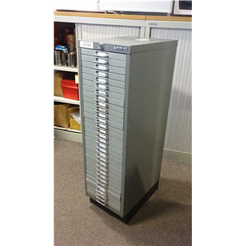 Used Multi Drawer Unit Bisley 30 Drawers