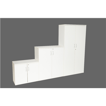 CK White Stationery Cupboards