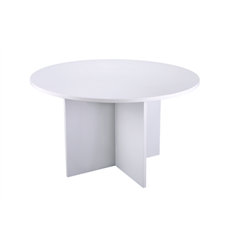 CK 1200 Diameter Round Table - White