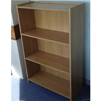 Second Hand 3 Tier Bookcase In Oak, Second Hand Book Shelves Uk