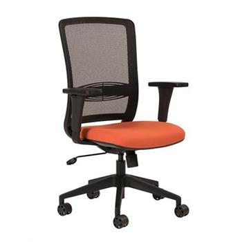 Plexus Mesh Back Operator Chair - Upholstered Seat