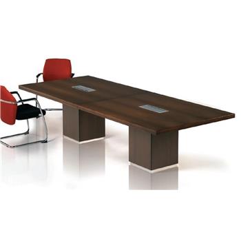 Executive Rectangular Boardroom Table With Box Base
