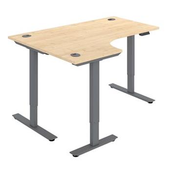Volt Height Adjustable L-Shaped Desk