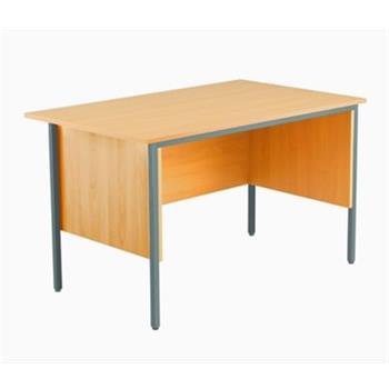 Single Desk With Side Modesty - Next Day Delivery