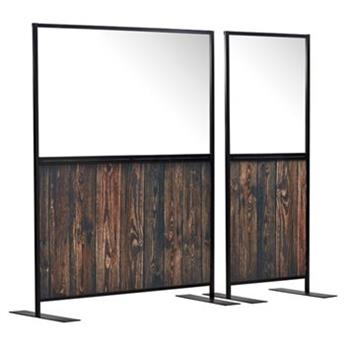 Aspect Floorstanding Screens - Rustic