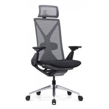 CK Easement Mesh Chair + Headrest - Black