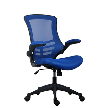 CK2 Blue Mesh Operator Chair