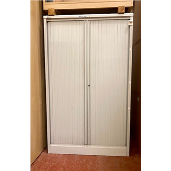 Used Silverline Grey Tambour Cupboards
