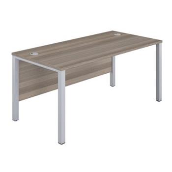 Goalpost Leg Desk - Grey Oak