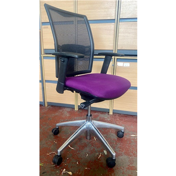 Used Elite Loreto Executive Task Chair - Berry