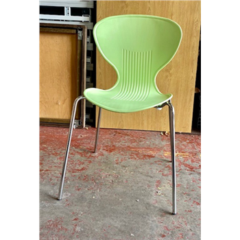Used Sienna Shell Chair - Chrome Legs