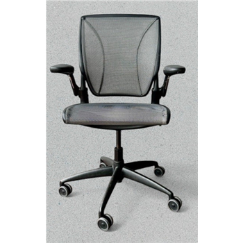 Humanscale Diffrient World Mesh Chair in Grey