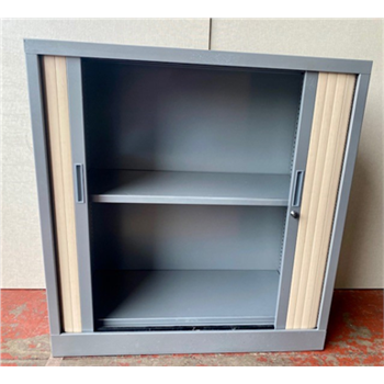 Used Tambour Cupboard 1050 High